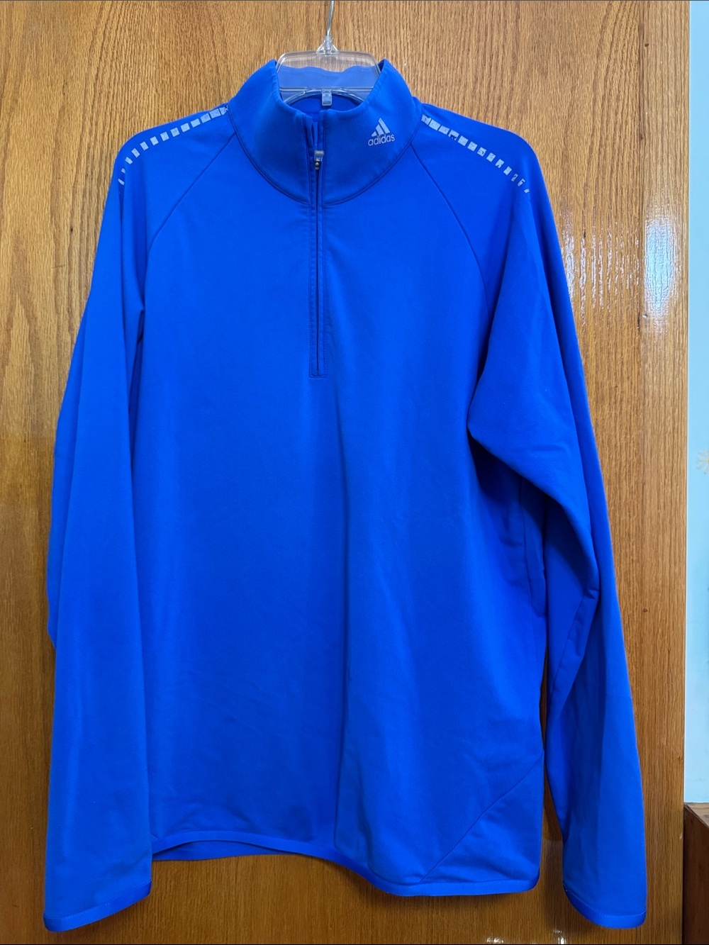 adidas Men’s Half-Zip Training Pullover - Blue